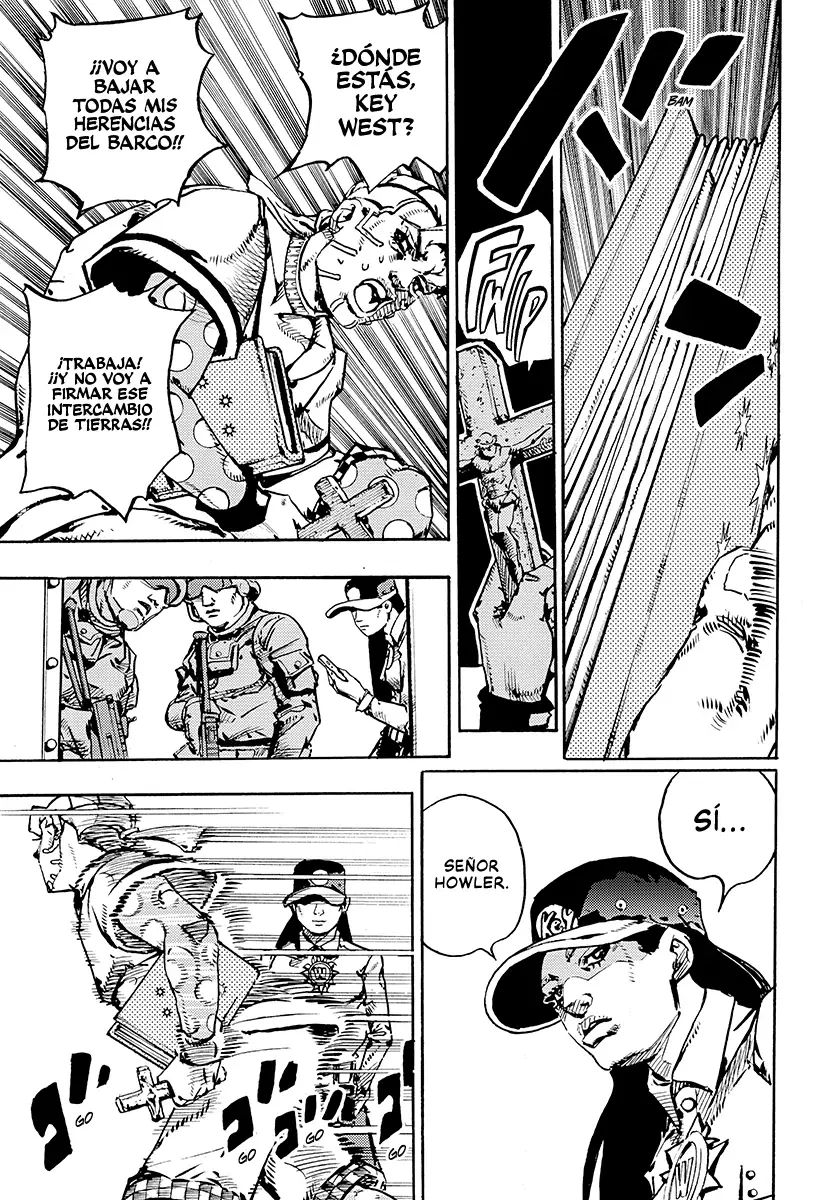 JoJo's Bizarre Adventure Parte 9: The JoJoLands Capitulo 28: Orgullo y enseñanza página 23