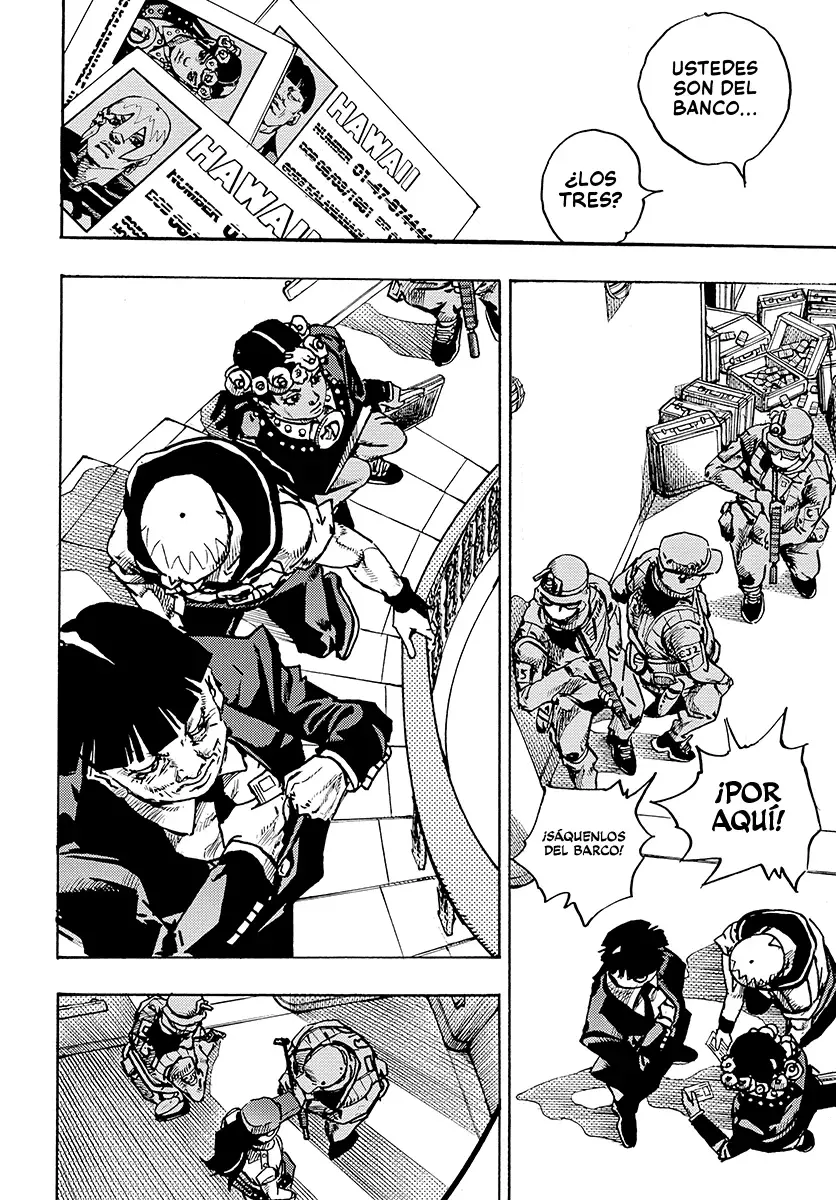 JoJo's Bizarre Adventure Parte 9: The JoJoLands Capitulo 28: Orgullo y enseñanza página 28