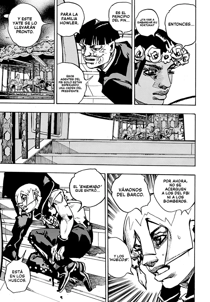 JoJo's Bizarre Adventure Parte 9: The JoJoLands Capitulo 28: Orgullo y enseñanza página 29