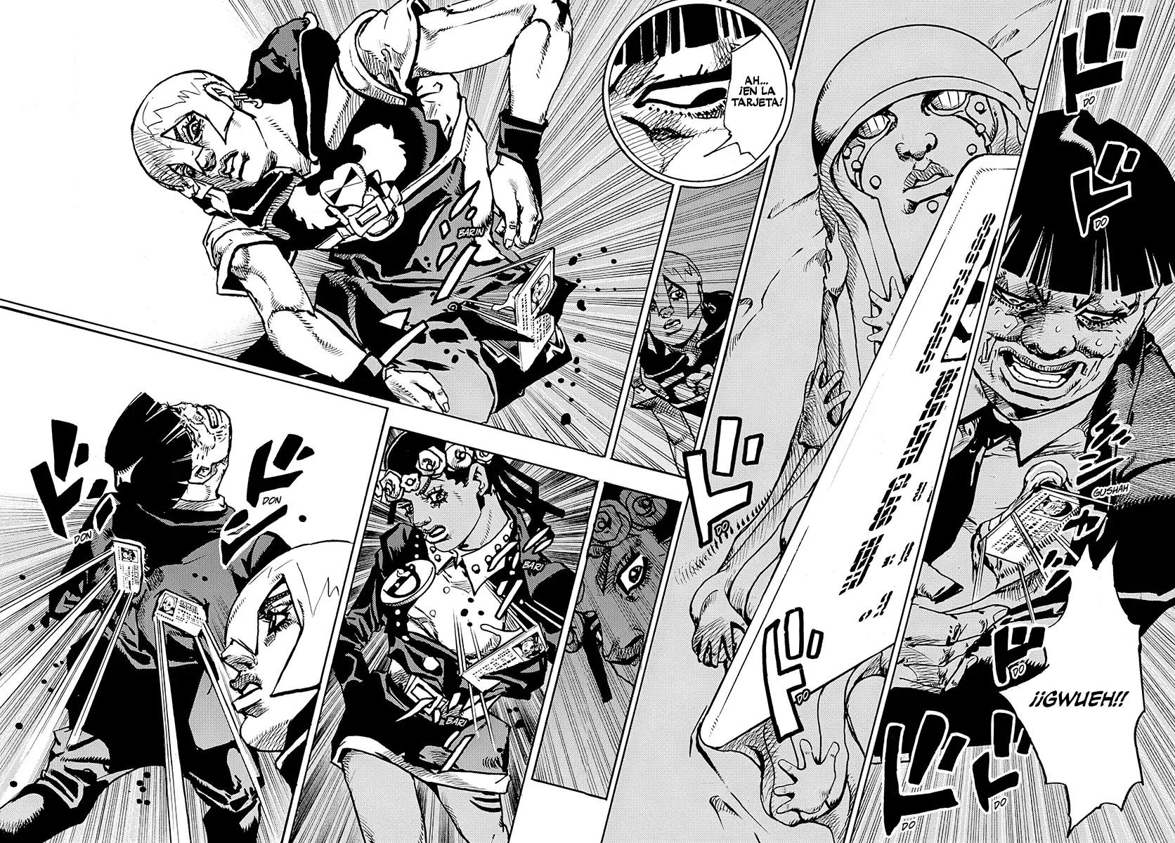 JoJo's Bizarre Adventure Parte 9: The JoJoLands Capitulo 28: Orgullo y enseñanza página 32