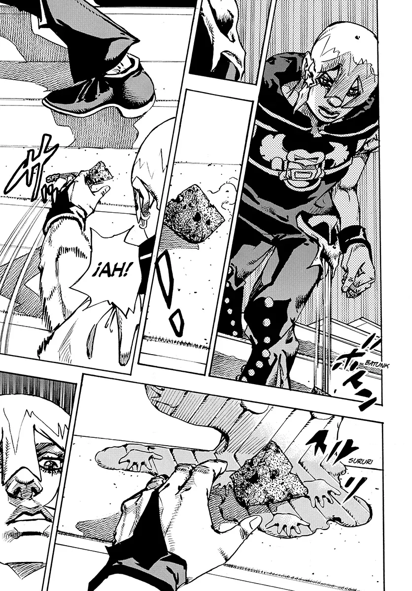 JoJo's Bizarre Adventure Parte 9: The JoJoLands Capitulo 28: Orgullo y enseñanza página 34