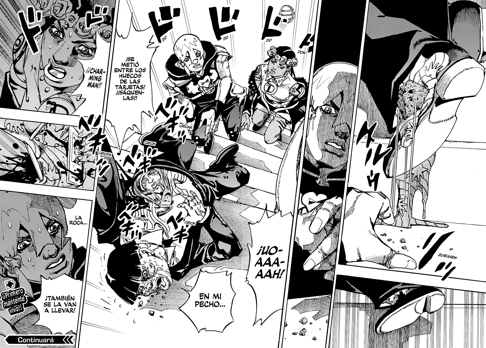 JoJo's Bizarre Adventure Parte 9: The JoJoLands Capitulo 28: Orgullo y enseñanza página 35