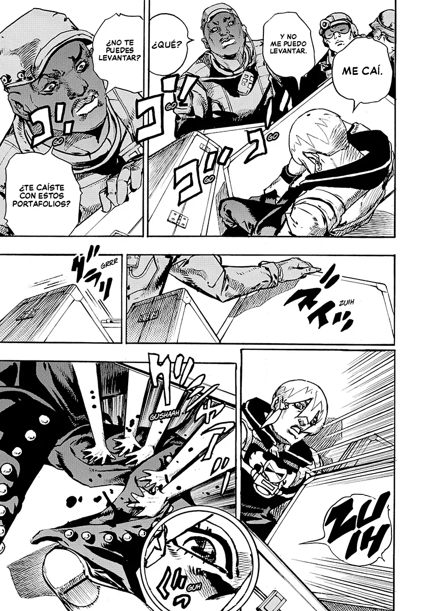 JoJo's Bizarre Adventure Parte 9: The JoJoLands Capitulo 28: Orgullo y enseñanza página 5