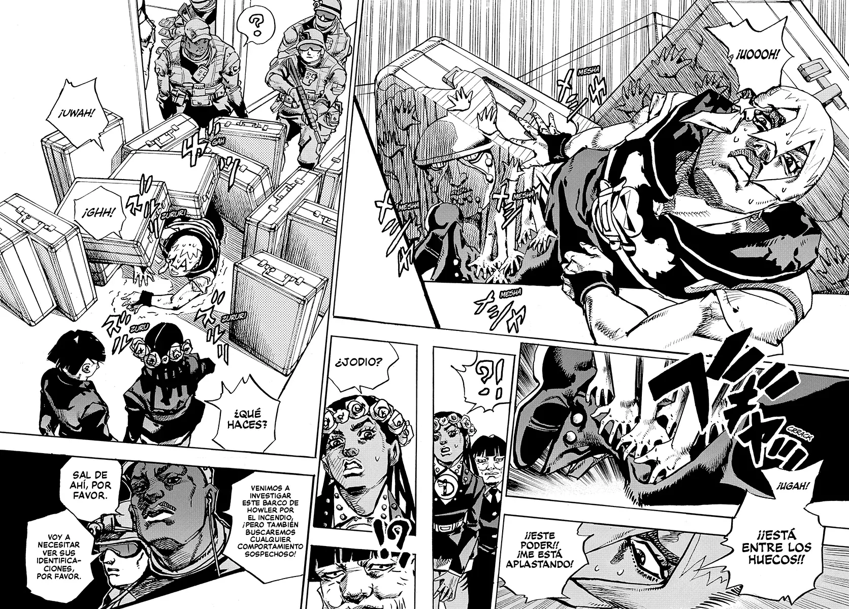 JoJo's Bizarre Adventure Parte 9: The JoJoLands Capitulo 28: Orgullo y enseñanza página 6