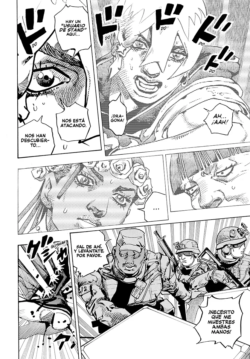JoJo's Bizarre Adventure Parte 9: The JoJoLands Capitulo 28: Orgullo y enseñanza página 7