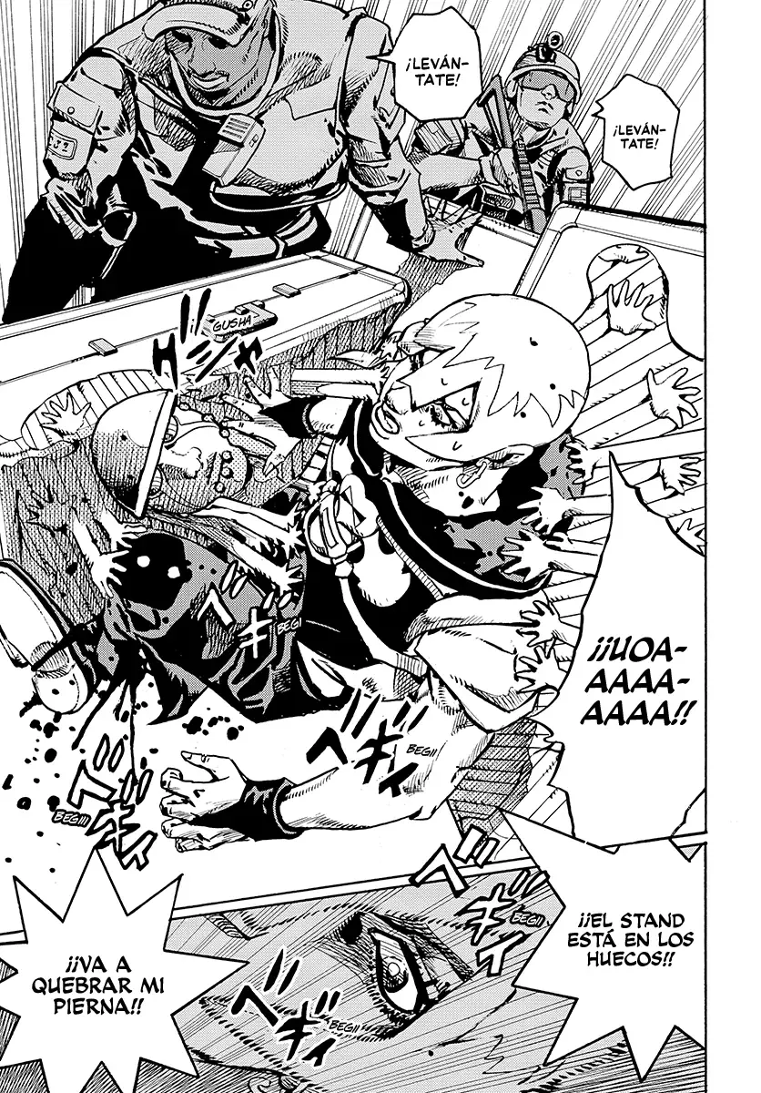 JoJo's Bizarre Adventure Parte 9: The JoJoLands Capitulo 28: Orgullo y enseñanza página 8