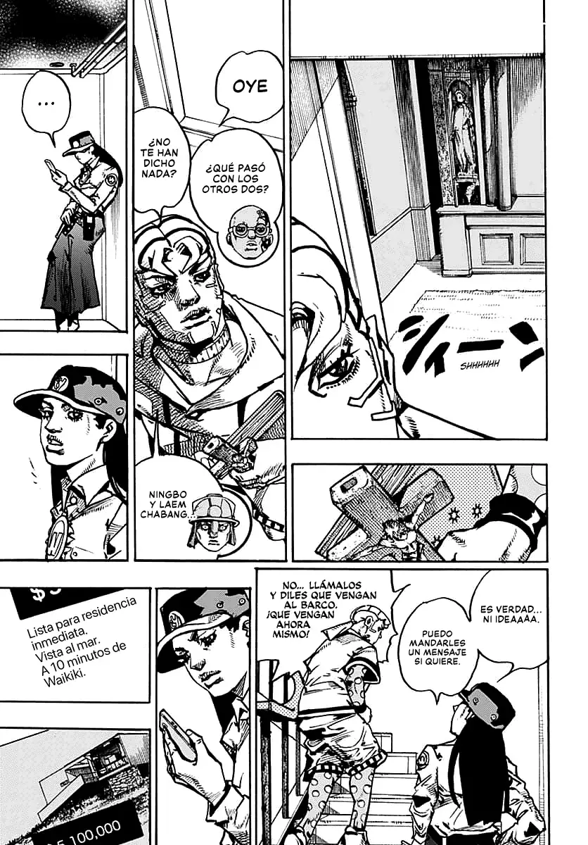 JoJo's Bizarre Adventure Parte 9: The JoJoLands Capitulo 29: Lulú-Chan Y Laem Chabang página 11