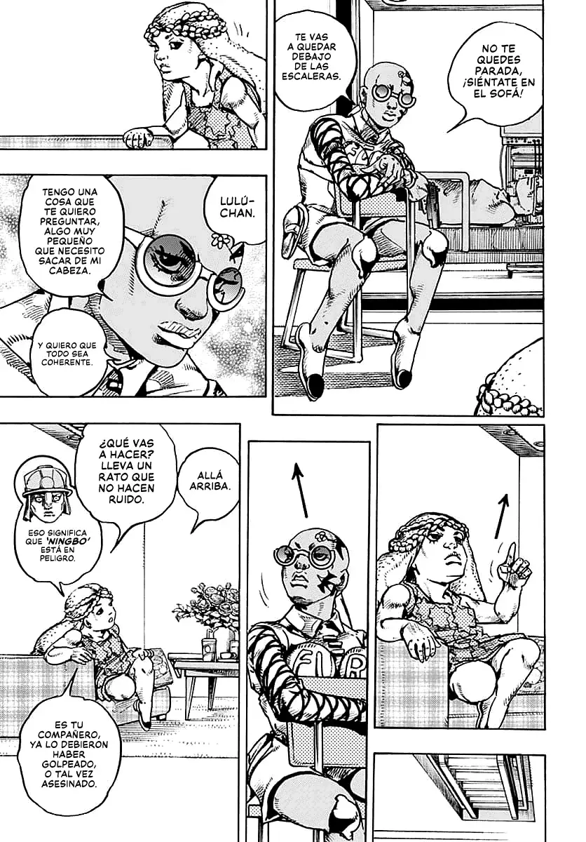 JoJo's Bizarre Adventure Parte 9: The JoJoLands Capitulo 29: Lulú-Chan Y Laem Chabang página 15