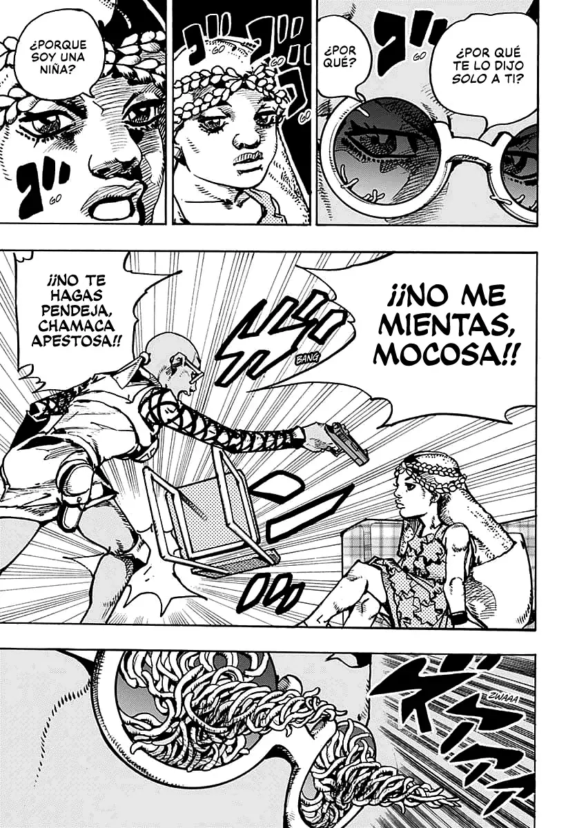 JoJo's Bizarre Adventure Parte 9: The JoJoLands Capitulo 29: Lulú-Chan Y Laem Chabang página 19