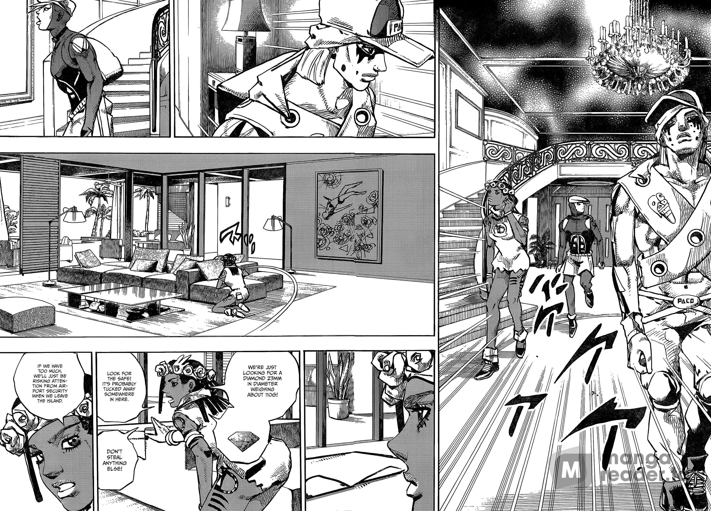 JoJo's Bizarre Adventure Parte 9: The JoJoLands Capitulo 3: La Quinta en la Isla de Hawái, Parte 1 página 7
