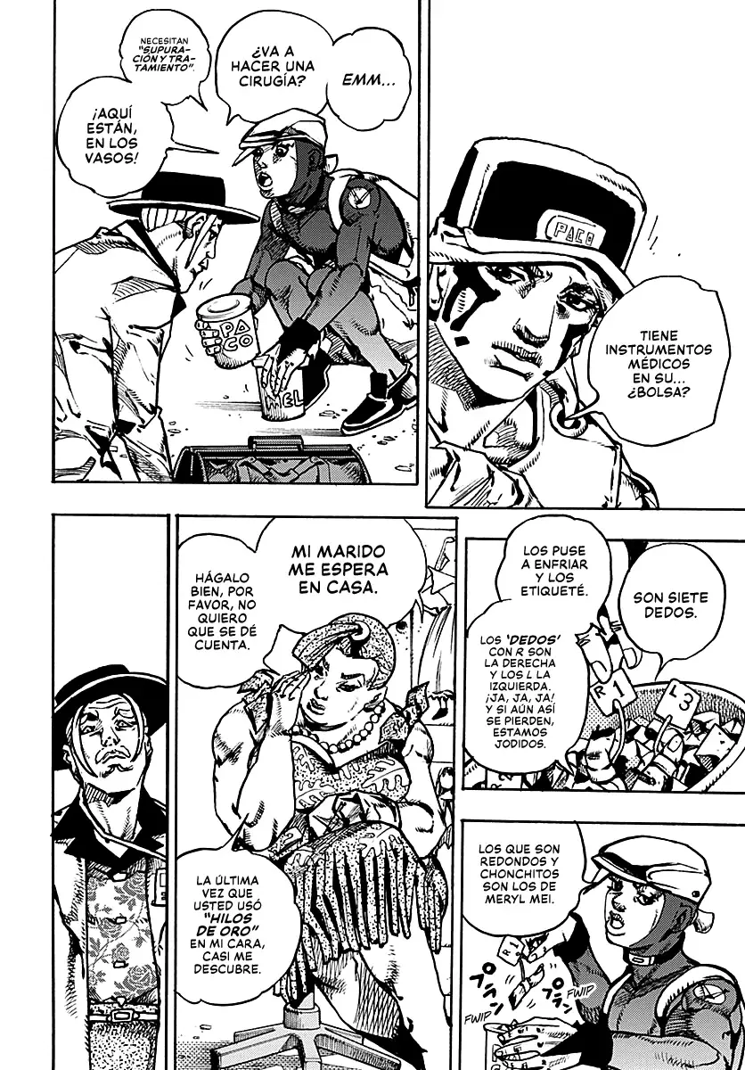 JoJo's Bizarre Adventure Parte 9: The JoJoLands Capitulo 30: West End Girl, Parte 1 página 7