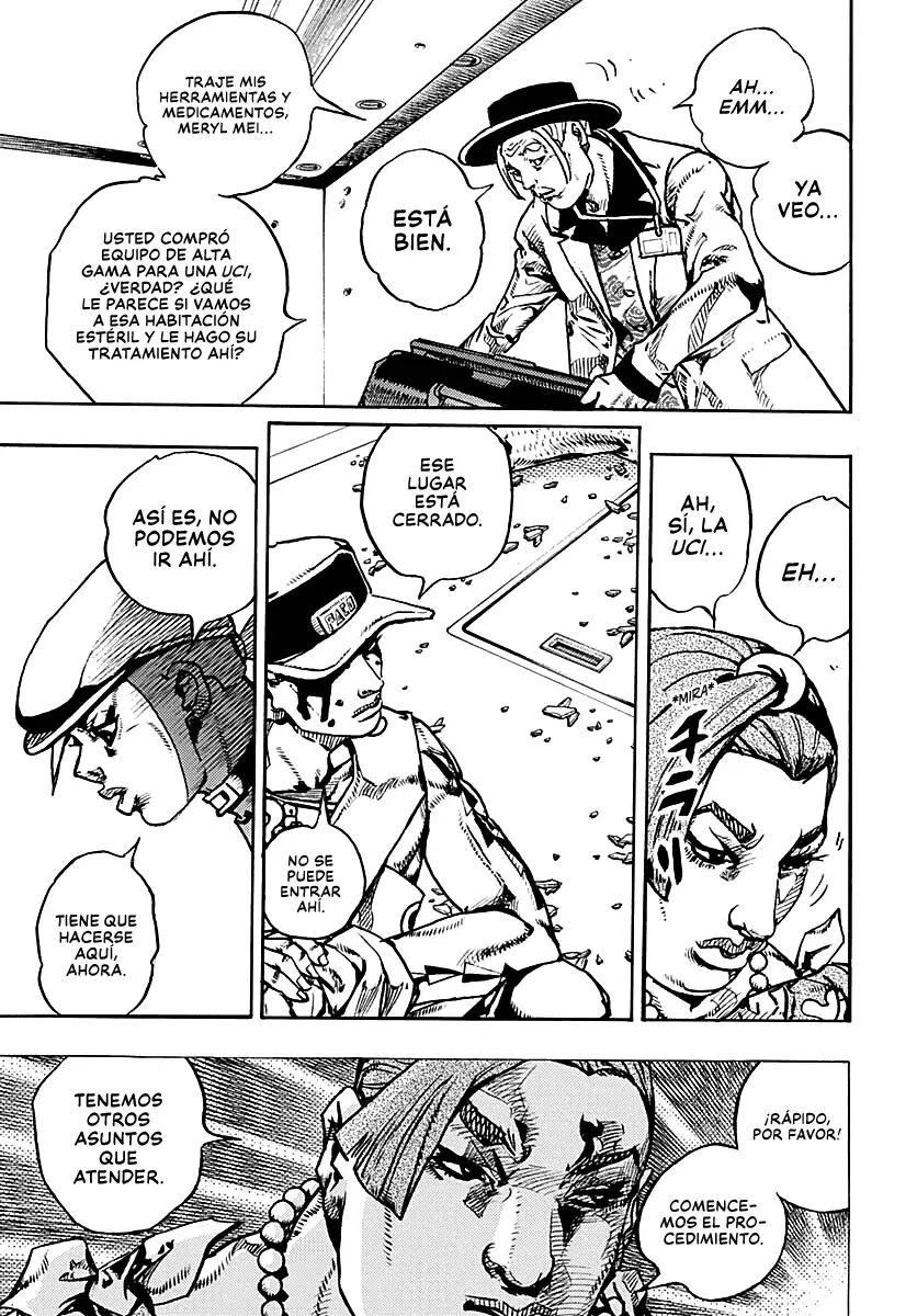 JoJo's Bizarre Adventure Parte 9: The JoJoLands Capitulo 30: West End Girl, Parte 1 página 8