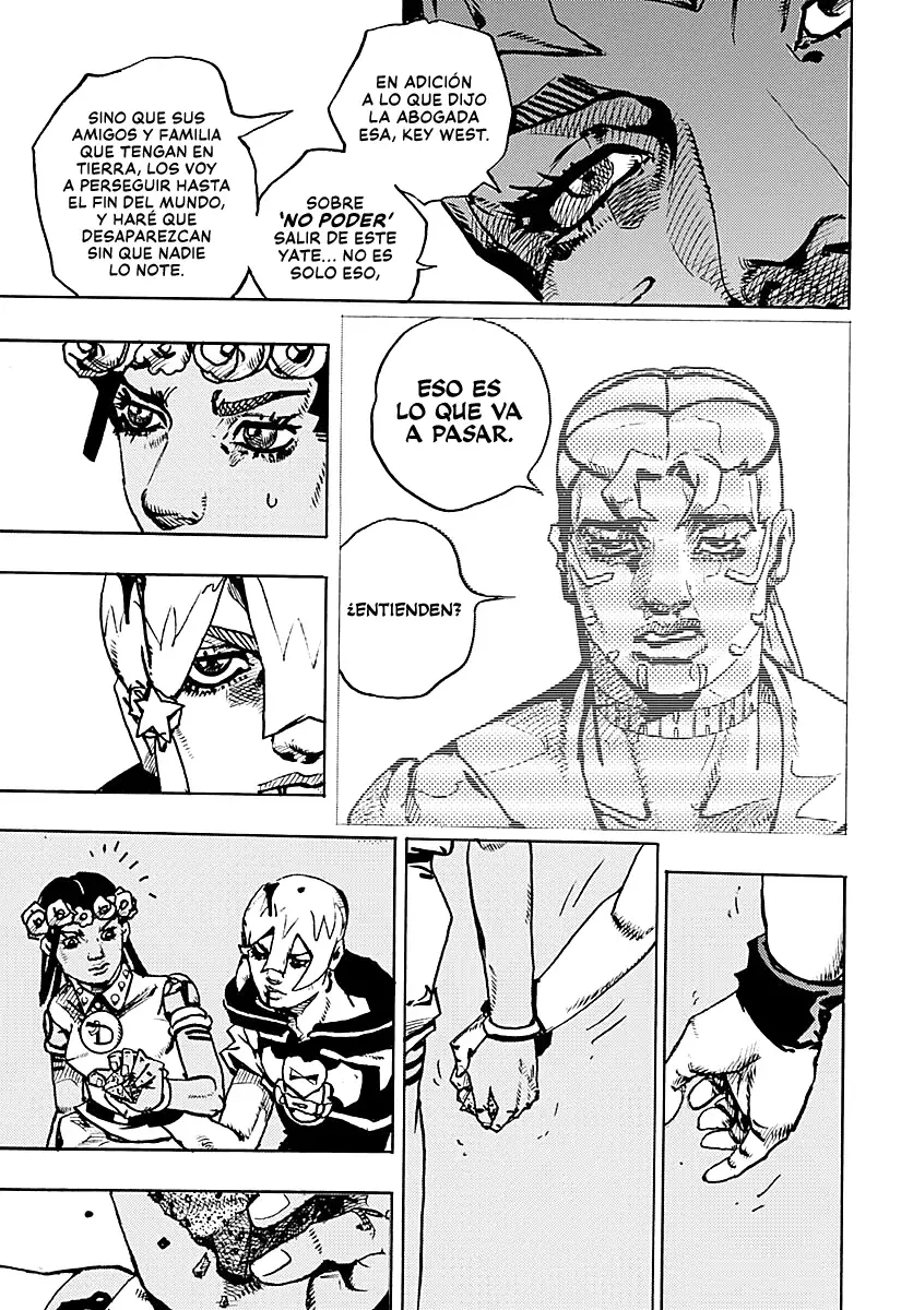 JoJo's Bizarre Adventure Parte 9: The JoJoLands Capitulo 31: West End Girl, Parte 2 página 29