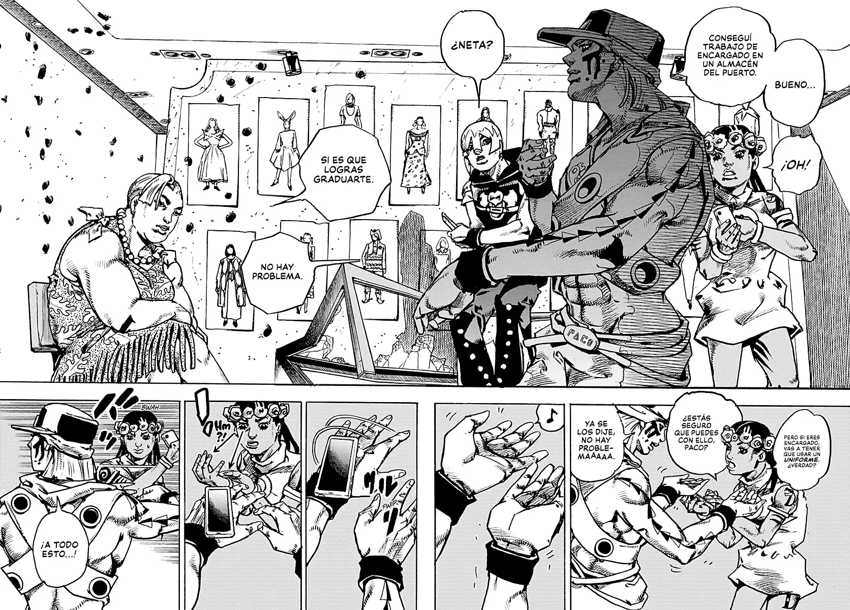 JoJo's Bizarre Adventure Parte 9: The JoJoLands Capitulo 33: Usagi, Sospechas y Estafas, Parte 1 página 18