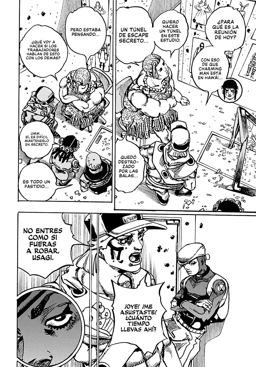 JoJo's Bizarre Adventure Parte 9: The JoJoLands Capitulo 33: Usagi, Sospechas y Estafas, Parte 1 página 19