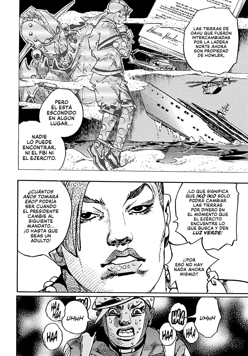JoJo's Bizarre Adventure Parte 9: The JoJoLands Capitulo 33: Usagi, Sospechas y Estafas, Parte 1 página 23
