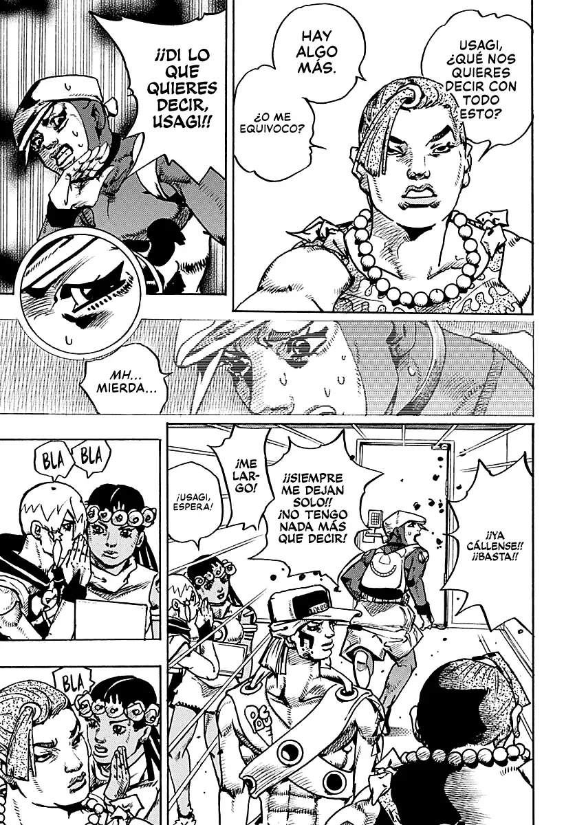 JoJo's Bizarre Adventure Parte 9: The JoJoLands Capitulo 33: Usagi, Sospechas y Estafas, Parte 1 página 24