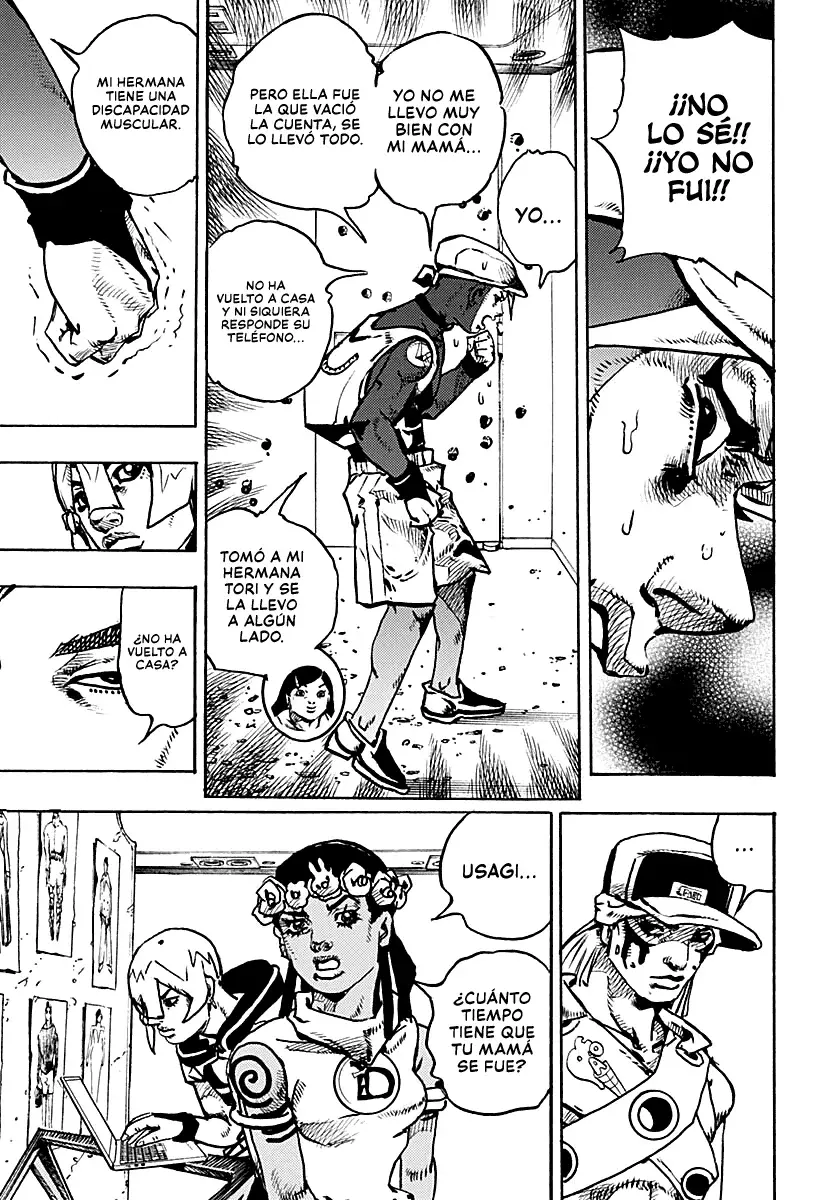 JoJo's Bizarre Adventure Parte 9: The JoJoLands Capitulo 33: Usagi, Sospechas y Estafas, Parte 1 página 26