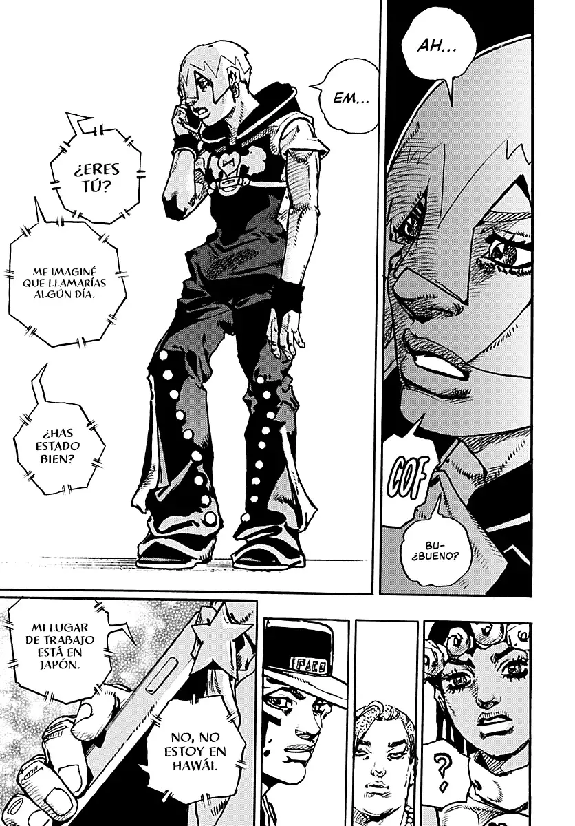 JoJo's Bizarre Adventure Parte 9: The JoJoLands Capitulo 33: Usagi, Sospechas y Estafas, Parte 1 página 37