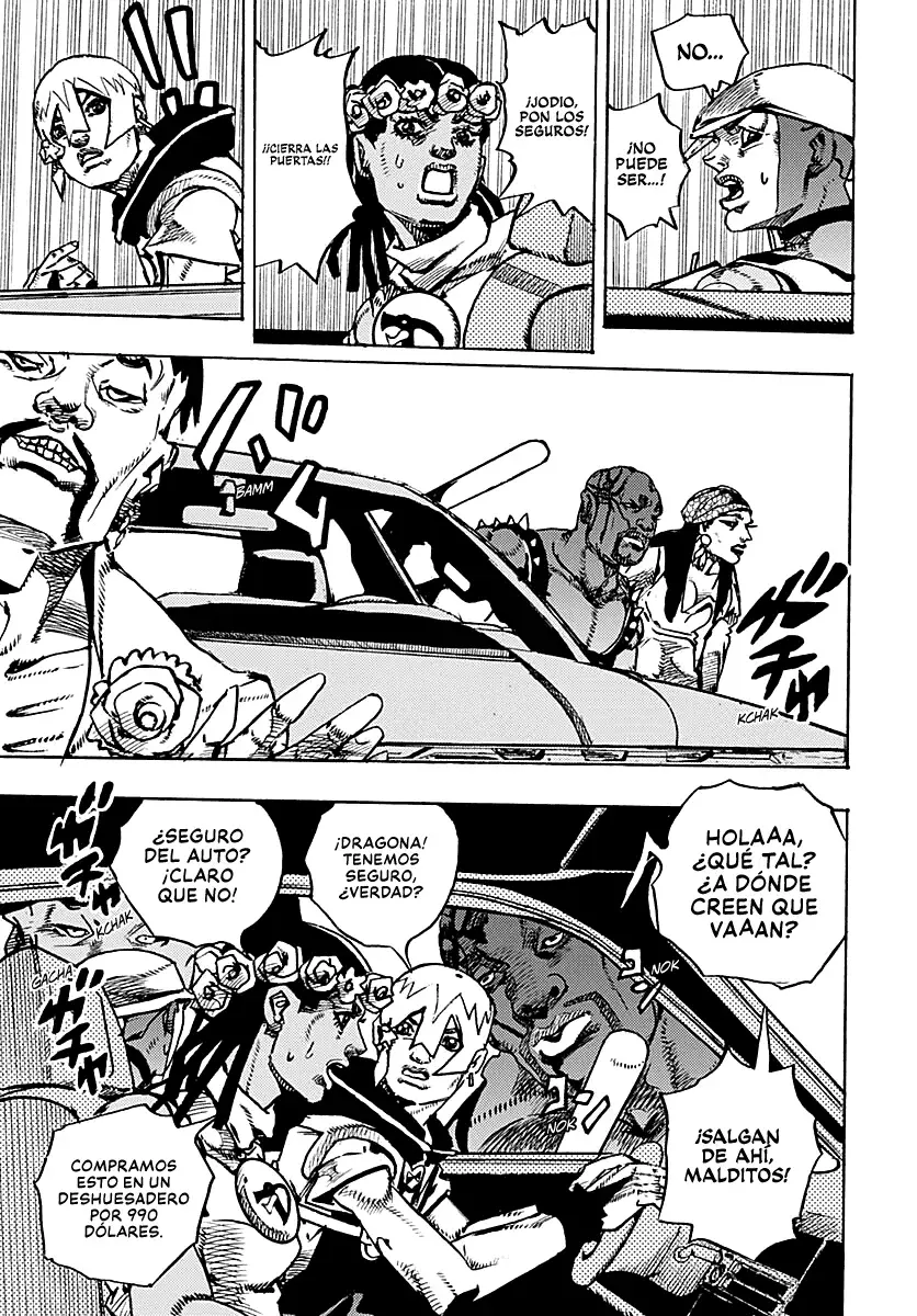 JoJo's Bizarre Adventure Parte 9: The JoJoLands Capitulo 33: Usagi, Sospechas y Estafas, Parte 1 página 5