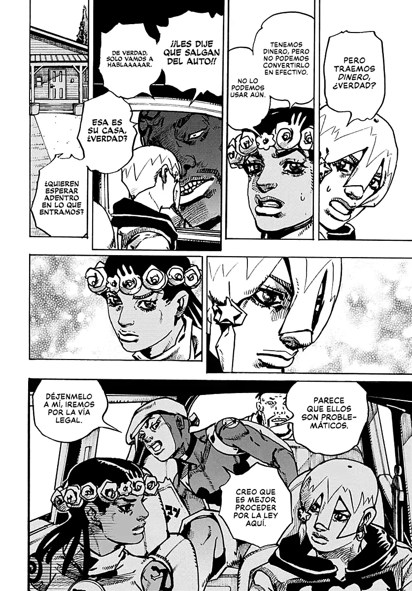JoJo's Bizarre Adventure Parte 9: The JoJoLands Capitulo 33: Usagi, Sospechas y Estafas, Parte 1 página 6