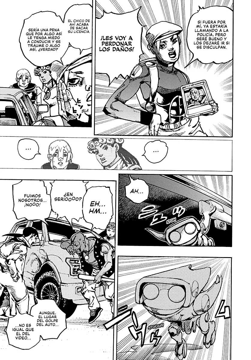 JoJo's Bizarre Adventure Parte 9: The JoJoLands Capitulo 33: Usagi, Sospechas y Estafas, Parte 1 página 9