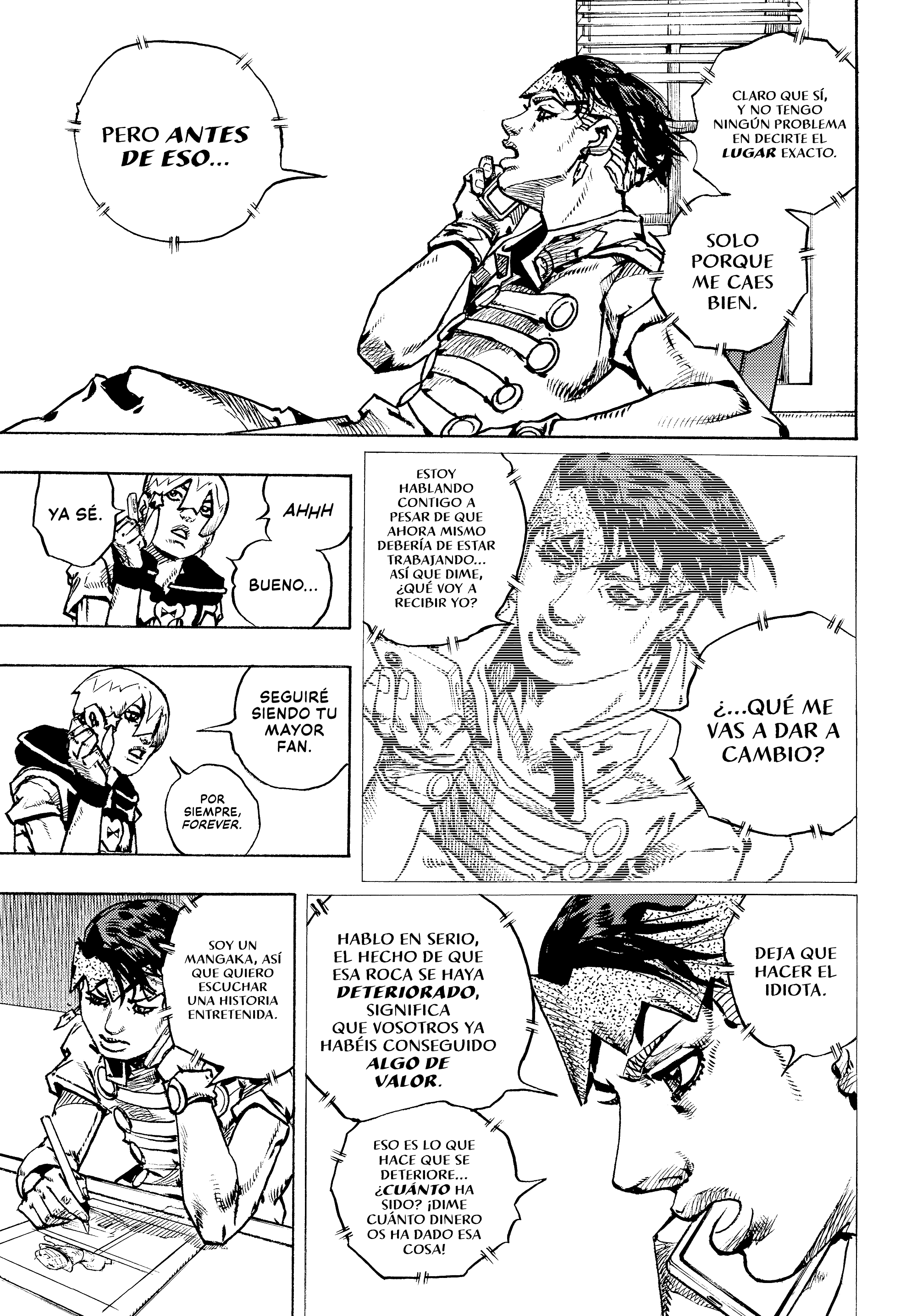 JoJo's Bizarre Adventure Parte 9: The JoJoLands Capitulo 34 página 27