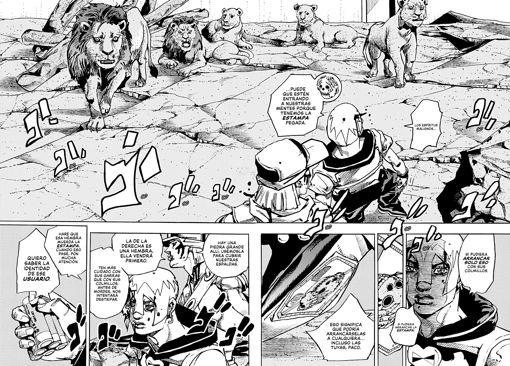 JoJo's Bizarre Adventure Parte 9: The JoJoLands Capitulo 37 página 4