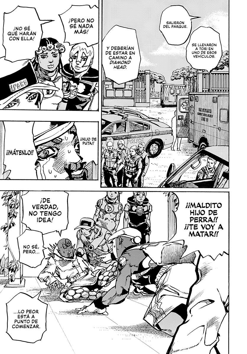 JoJo's Bizarre Adventure Parte 9: The JoJoLands Capitulo 38 página 13