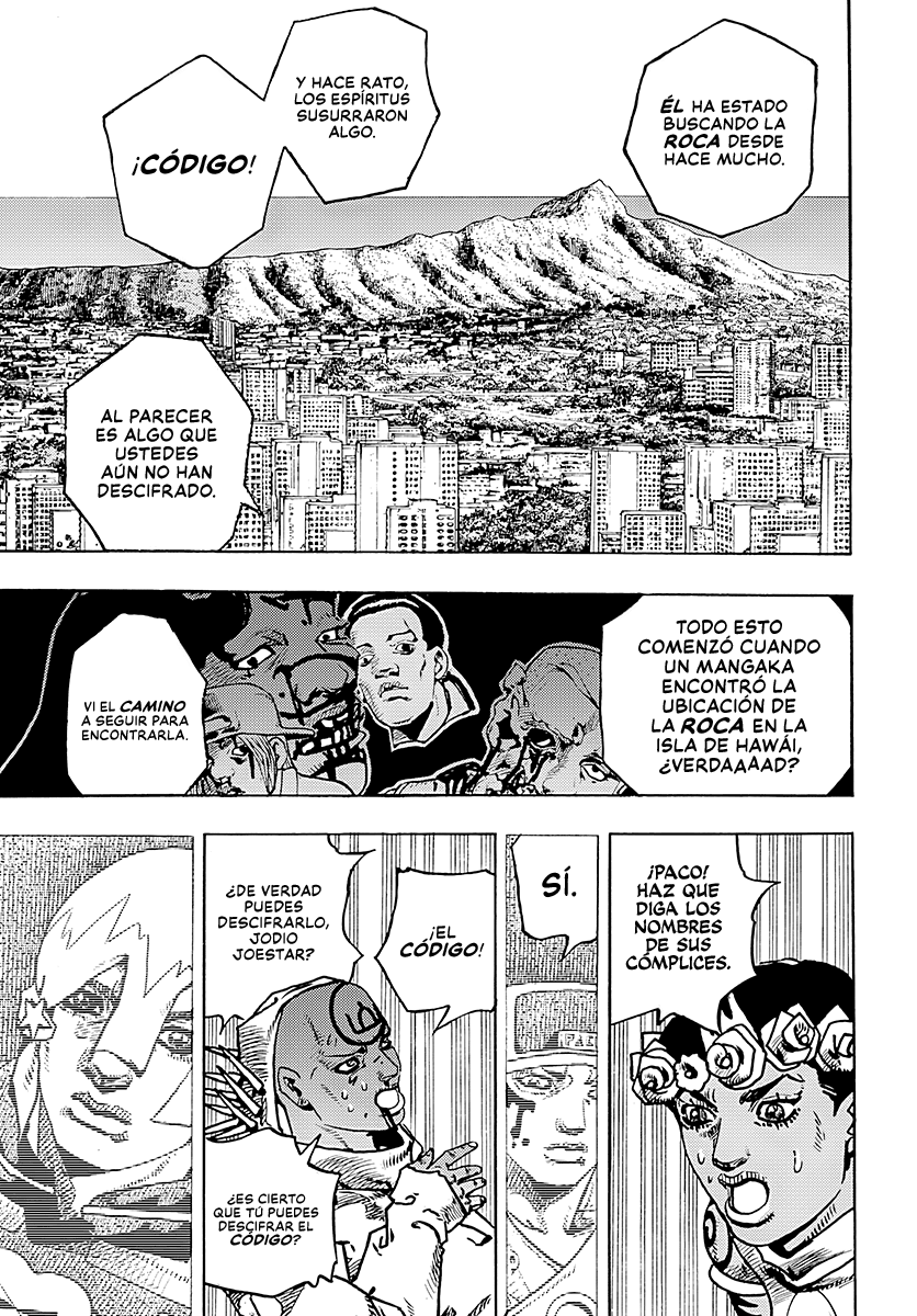 JoJo's Bizarre Adventure Parte 9: The JoJoLands Capitulo 38 página 15