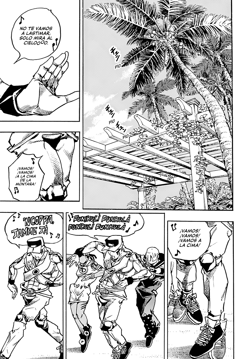 JoJo's Bizarre Adventure Parte 9: The JoJoLands Capitulo 38 página 7