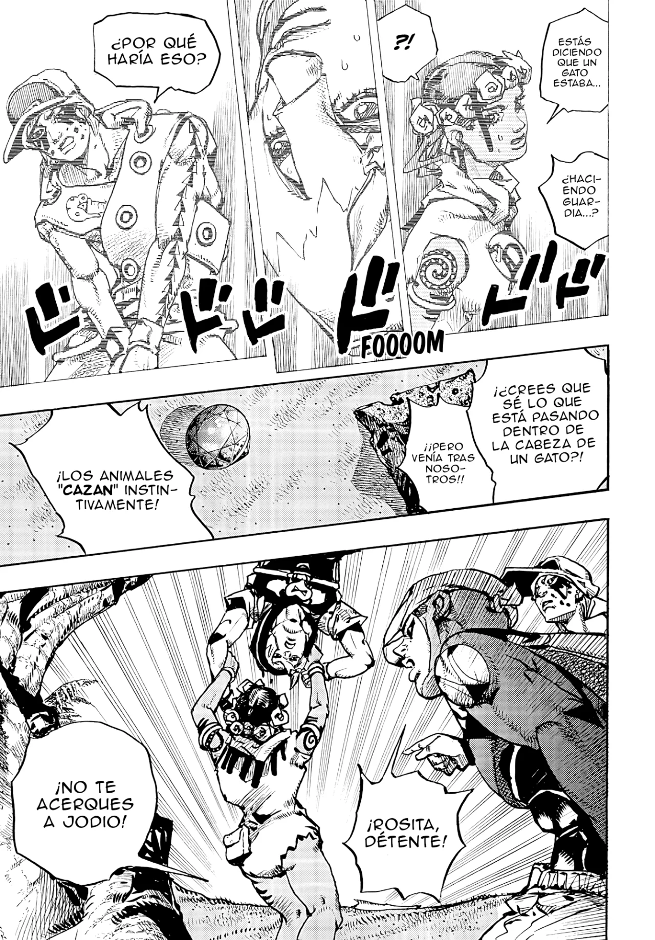 JoJo's Bizarre Adventure Parte 9: The JoJoLands Capitulo 6: Monte Hualalai - Cat Size, Parte 1 página 18