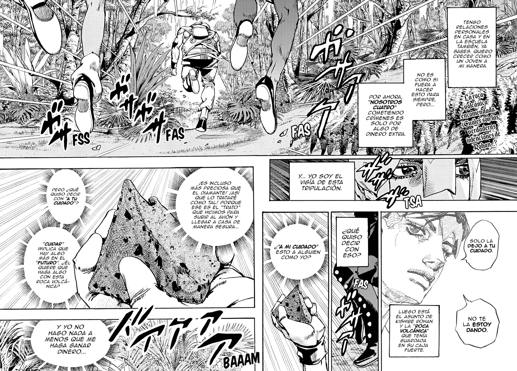 JoJo's Bizarre Adventure Parte 9: The JoJoLands Capitulo 6: Monte Hualalai - Cat Size, Parte 1 página 3