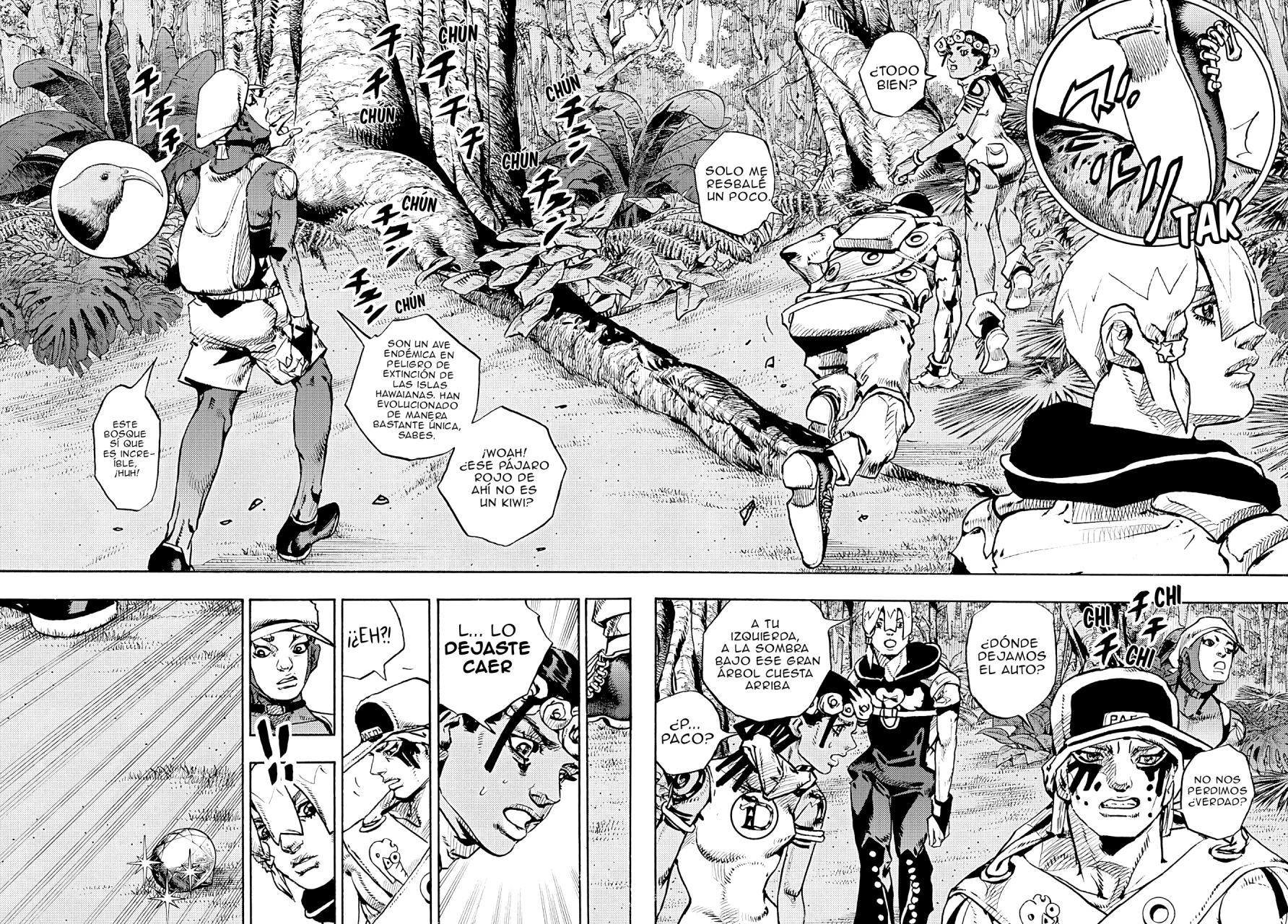 JoJo's Bizarre Adventure Parte 9: The JoJoLands Capitulo 6: Monte Hualalai - Cat Size, Parte 1 página 4