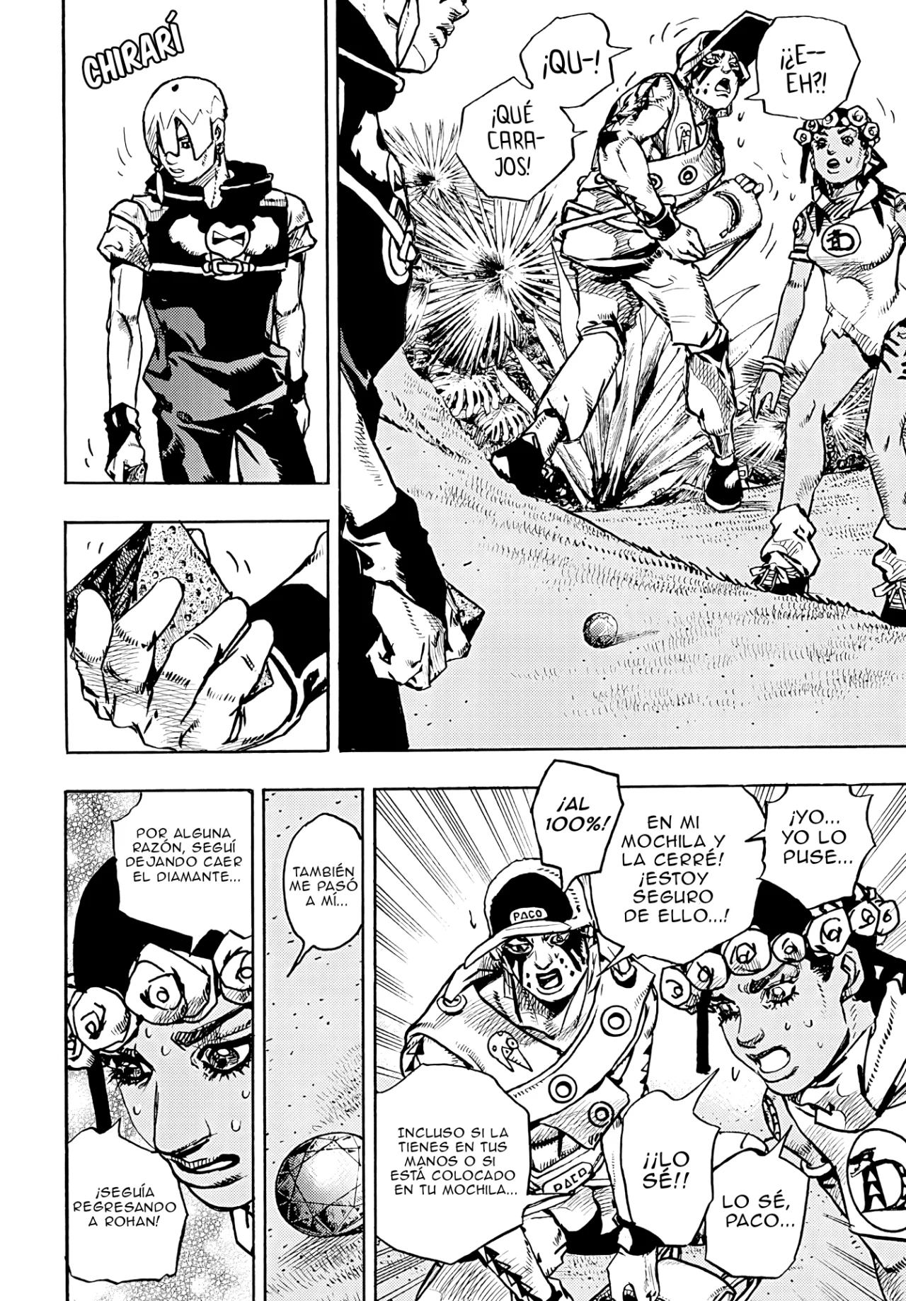 JoJo's Bizarre Adventure Parte 9: The JoJoLands Capitulo 6: Monte Hualalai - Cat Size, Parte 1 página 5