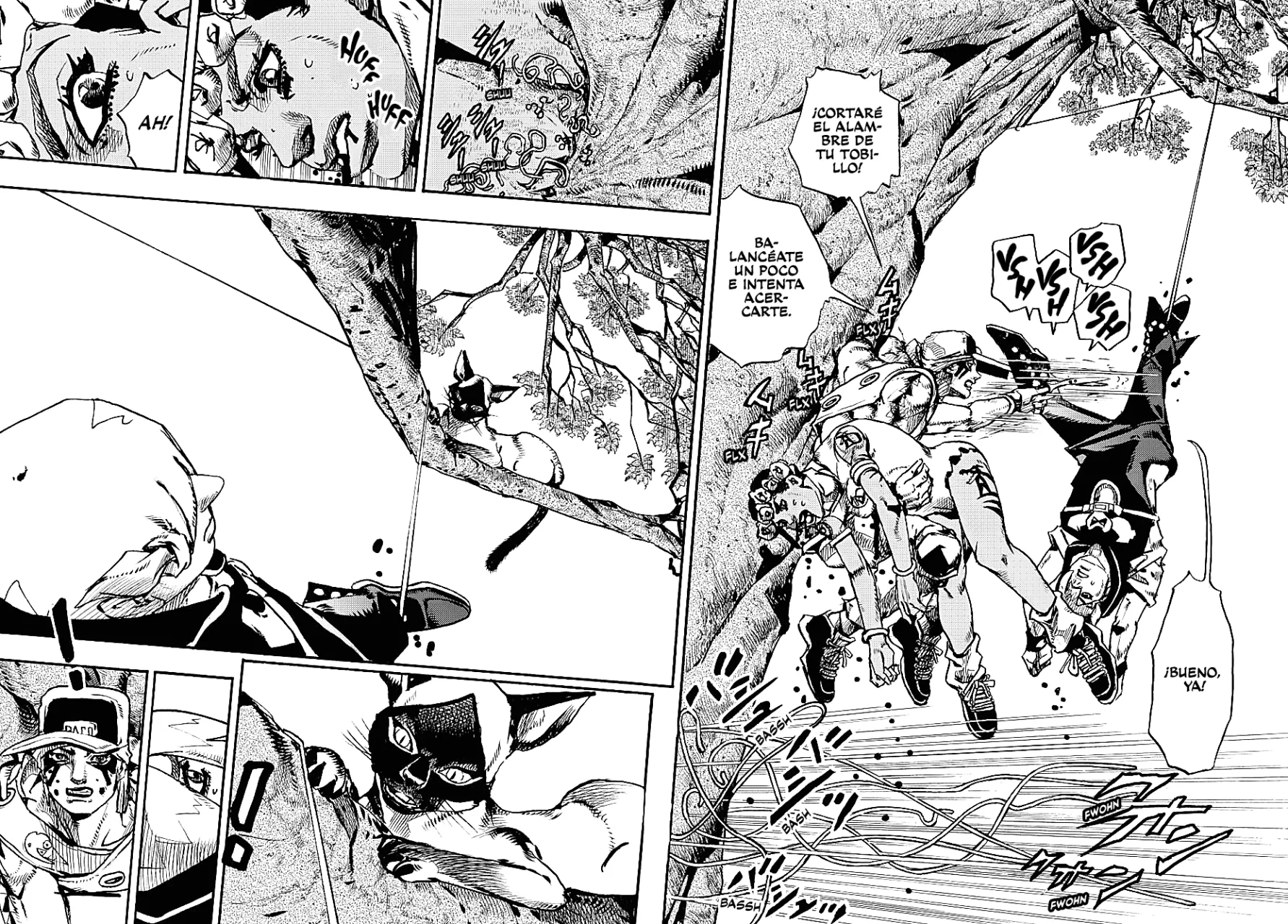 JoJo's Bizarre Adventure Parte 9: The JoJoLands Capitulo 7: Monte Hualalai - Cat Size, Parte 2 página 11