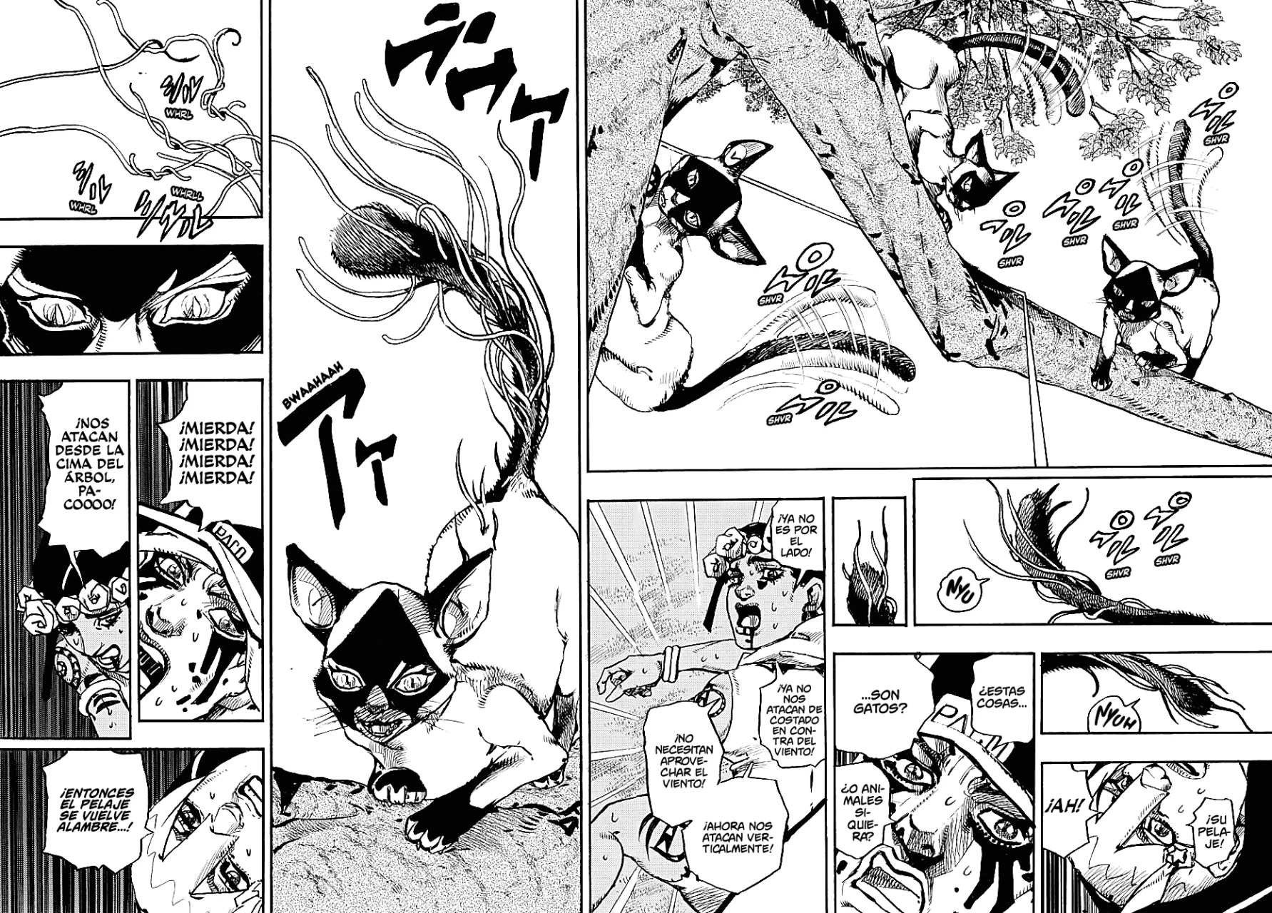 JoJo's Bizarre Adventure Parte 9: The JoJoLands Capitulo 7: Monte Hualalai - Cat Size, Parte 2 página 14