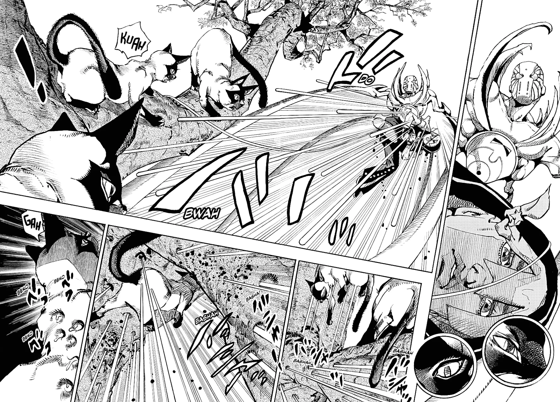 JoJo's Bizarre Adventure Parte 9: The JoJoLands Capitulo 7: Monte Hualalai - Cat Size, Parte 2 página 19