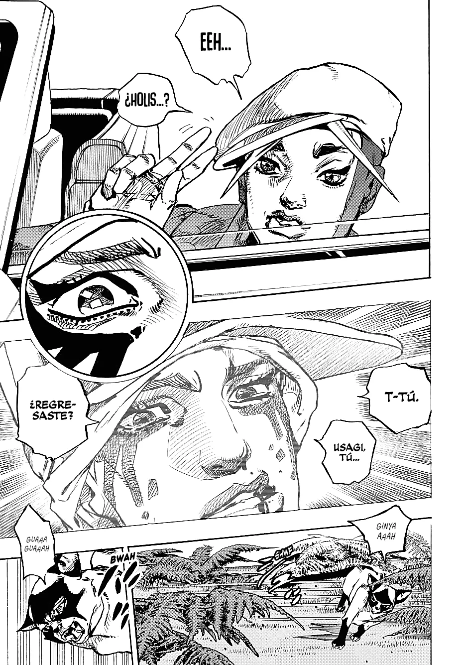 JoJo's Bizarre Adventure Parte 9: The JoJoLands Capitulo 7: Monte Hualalai - Cat Size, Parte 2 página 27
