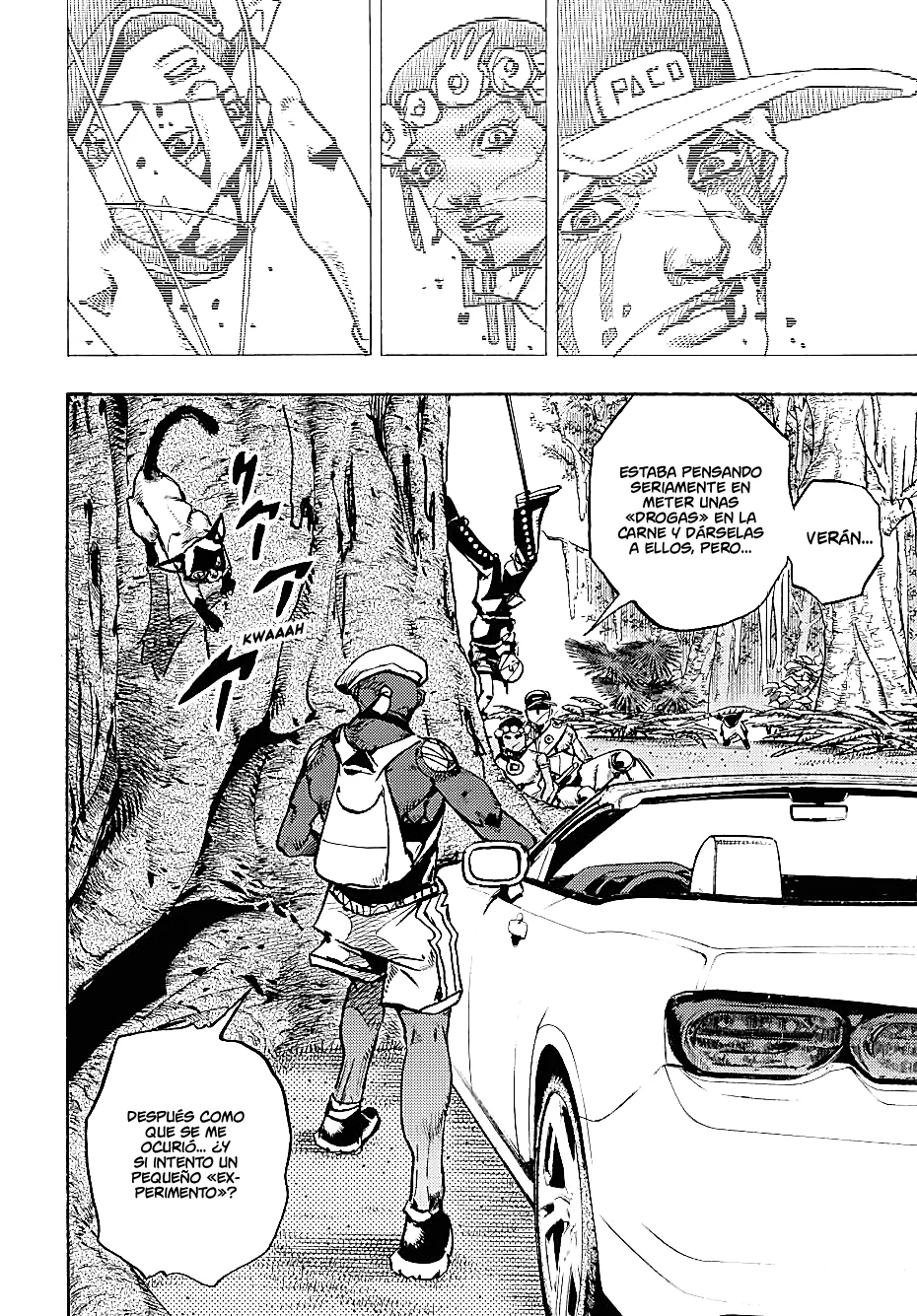 JoJo's Bizarre Adventure Parte 9: The JoJoLands Capitulo 7: Monte Hualalai - Cat Size, Parte 2 página 30