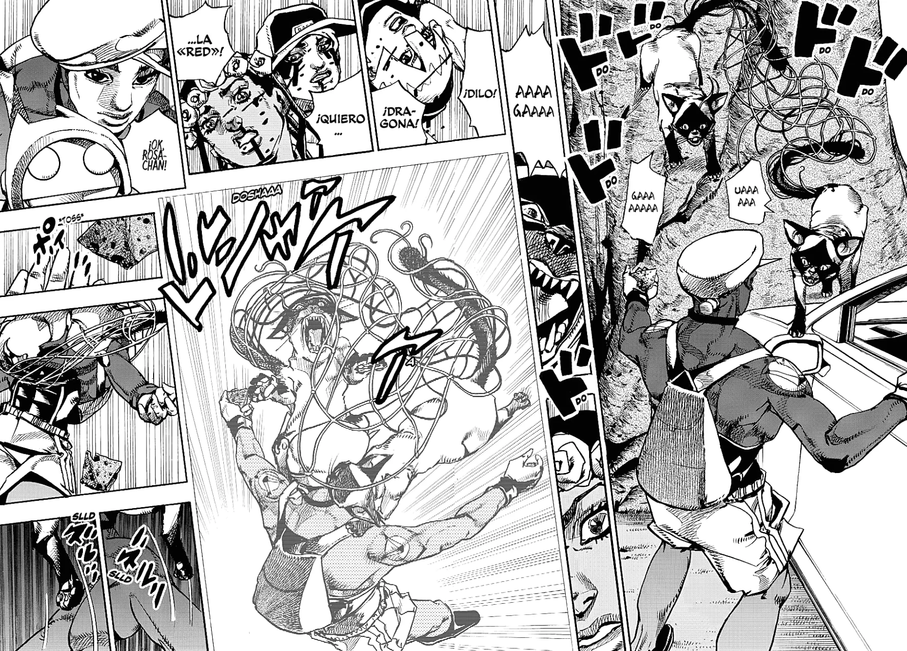 JoJo's Bizarre Adventure Parte 9: The JoJoLands Capitulo 7: Monte Hualalai - Cat Size, Parte 2 página 34