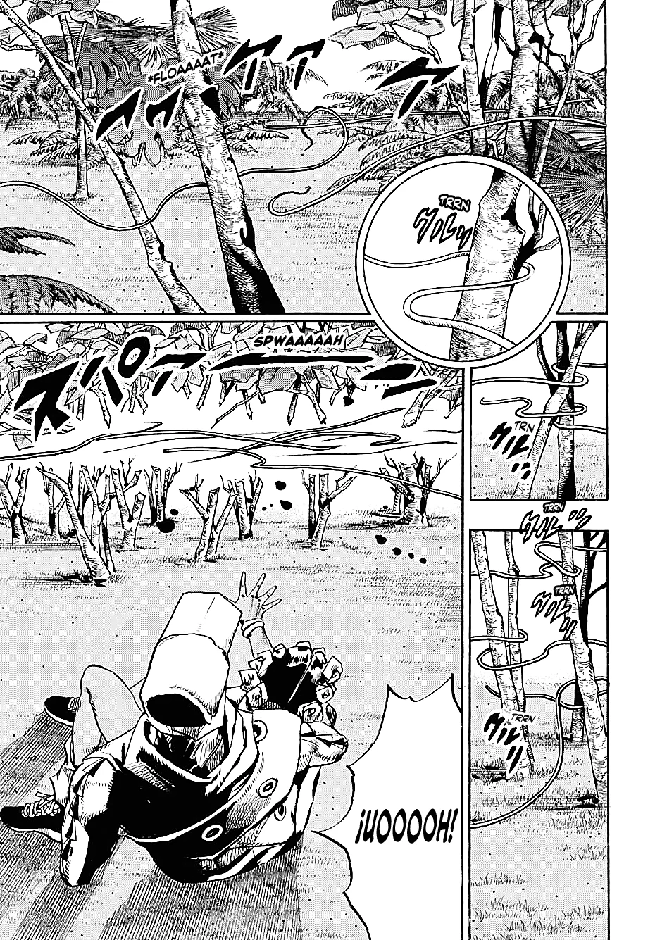 JoJo's Bizarre Adventure Parte 9: The JoJoLands Capitulo 7: Monte Hualalai - Cat Size, Parte 2 página 6