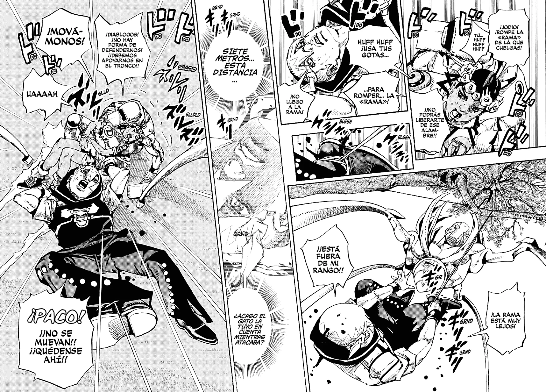 JoJo's Bizarre Adventure Parte 9: The JoJoLands Capitulo 7: Monte Hualalai - Cat Size, Parte 2 página 8