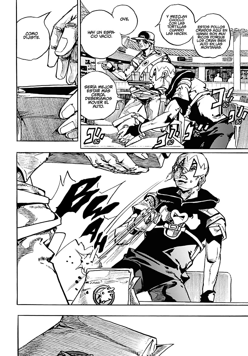 JoJo's Bizarre Adventure Parte 9: The JoJoLands Capitulo 8: Monte Hualalai - Cat Size, Parte 3 página 34