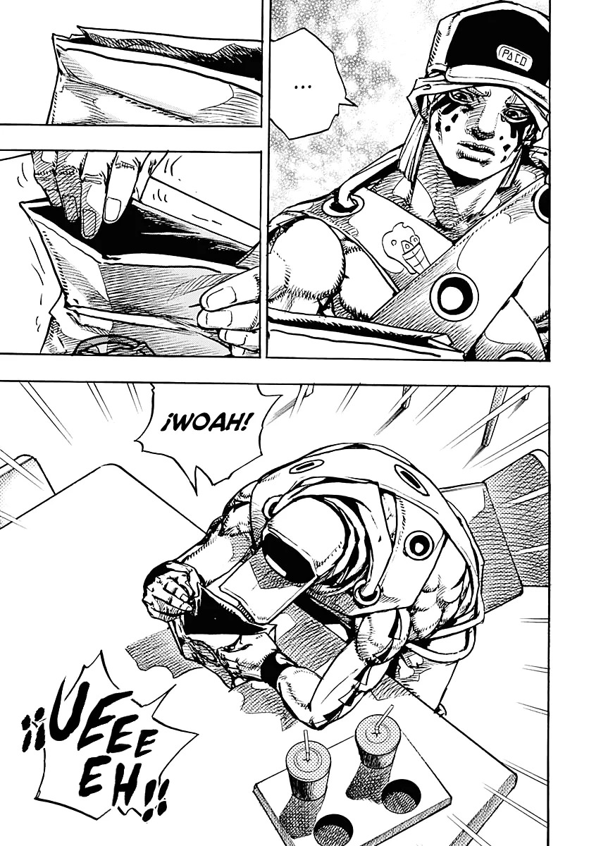 JoJo's Bizarre Adventure Parte 9: The JoJoLands Capitulo 8: Monte Hualalai - Cat Size, Parte 3 página 37