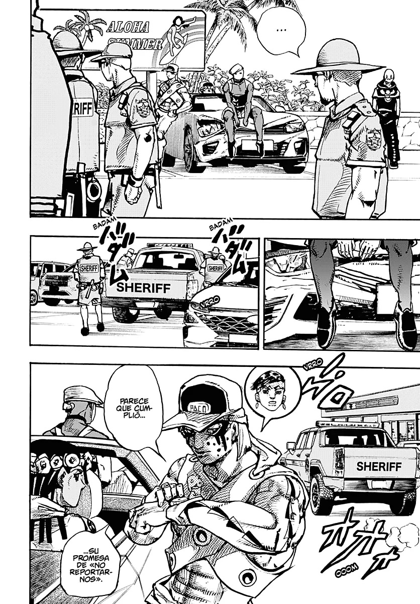 JoJo's Bizarre Adventure Parte 9: The JoJoLands Capitulo 8: Monte Hualalai - Cat Size, Parte 3 página 5