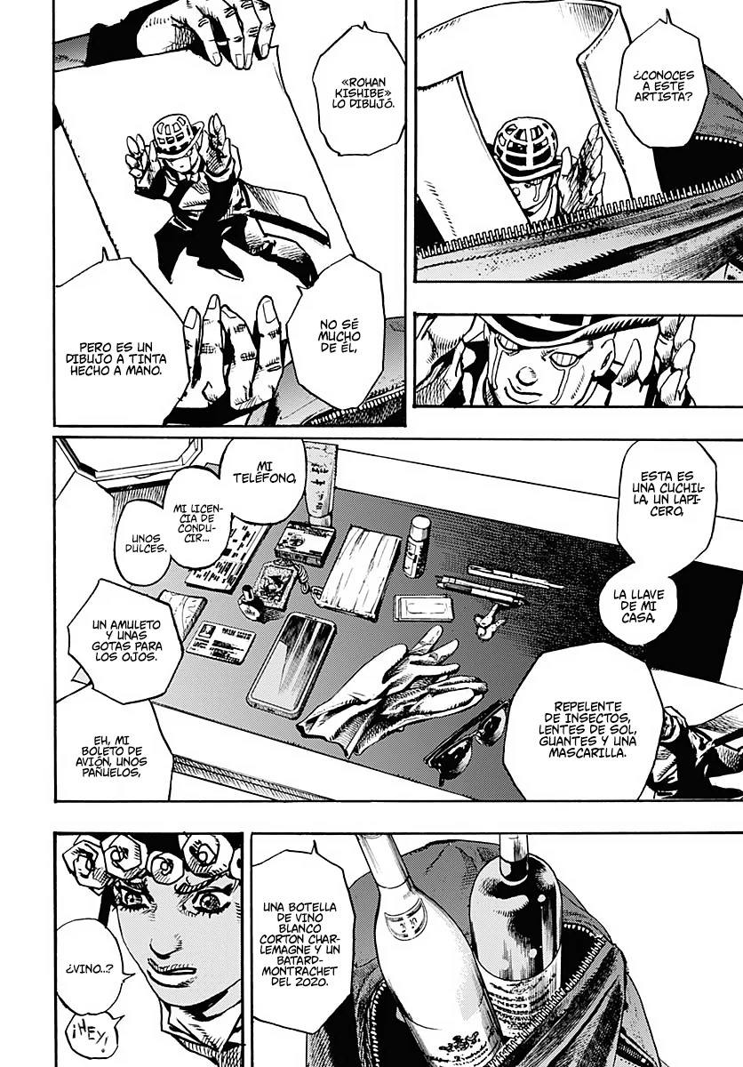 JoJo's Bizarre Adventure Parte 9: The JoJoLands Capitulo 9: Kailua Kona - Esperando la hora del vuelo, Parte 1 página 12