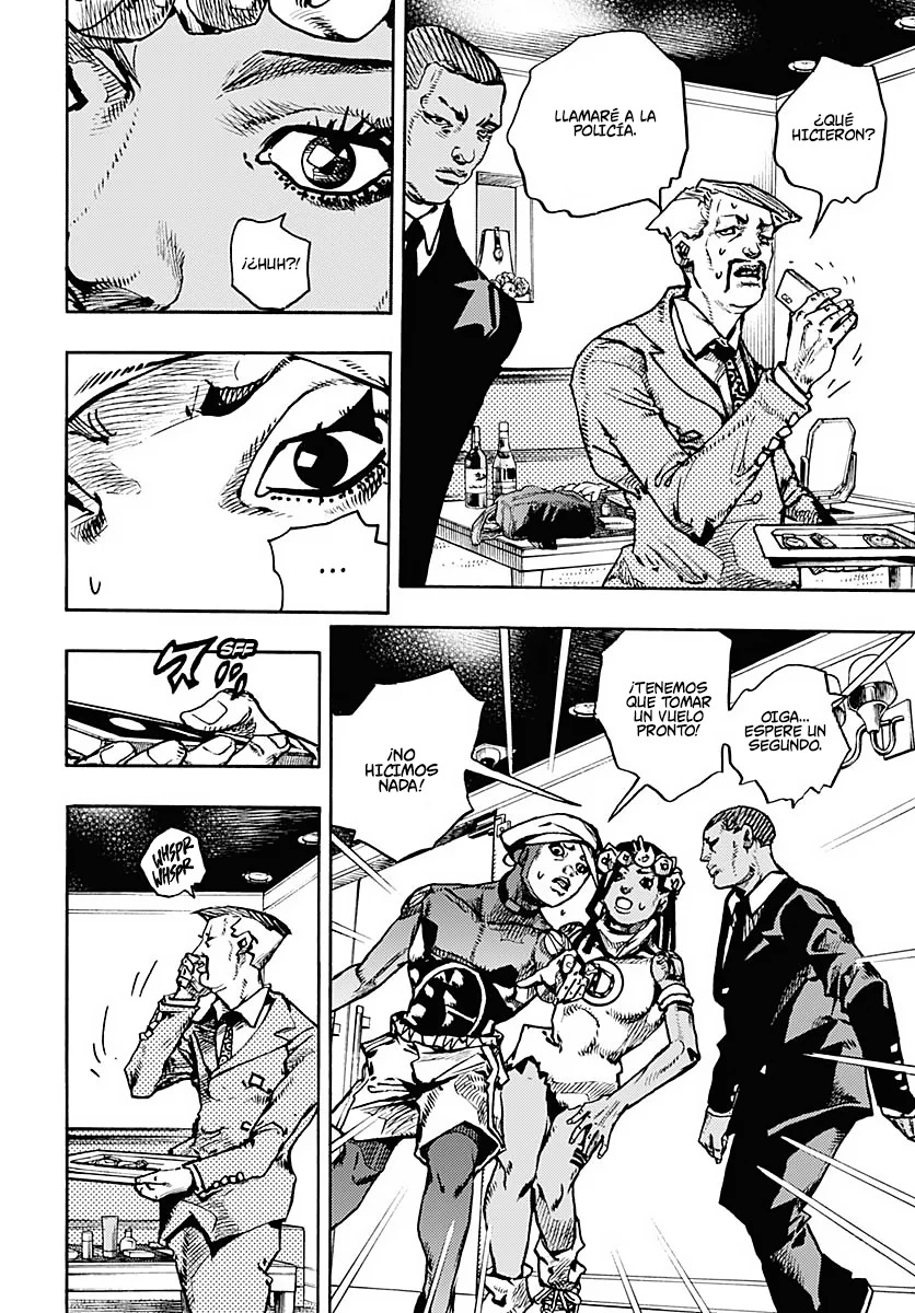 JoJo's Bizarre Adventure Parte 9: The JoJoLands Capitulo 9: Kailua Kona - Esperando la hora del vuelo, Parte 1 página 16