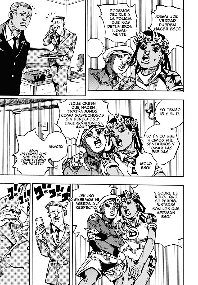 JoJo's Bizarre Adventure Parte 9: The JoJoLands Capitulo 9: Kailua Kona - Esperando la hora del vuelo, Parte 1 página 17