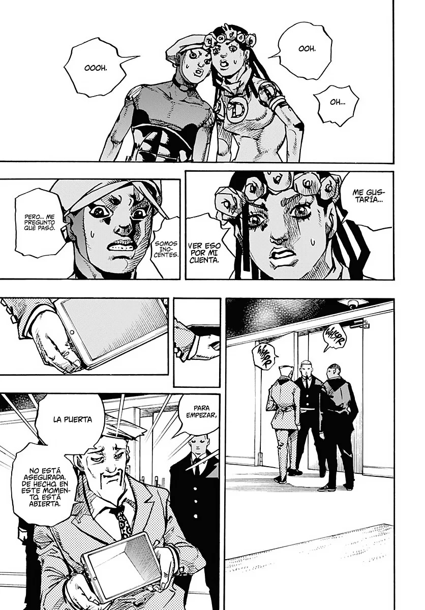 JoJo's Bizarre Adventure Parte 9: The JoJoLands Capitulo 9: Kailua Kona - Esperando la hora del vuelo, Parte 1 página 19
